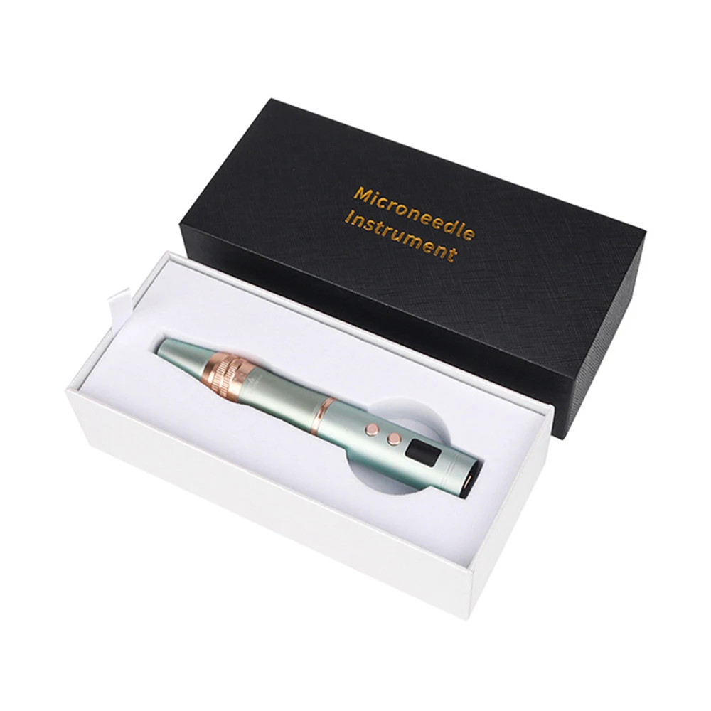 6 скоростей 4 цвета светодиодный светильник ручка для ухода за кожей лица