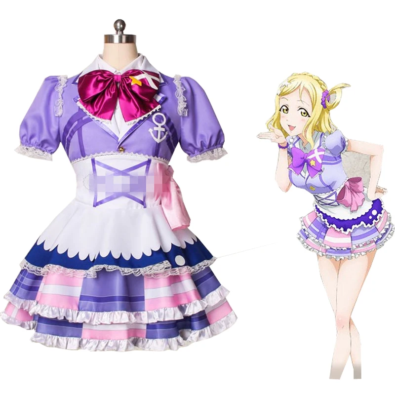 Индивидуальный размер Aqours!Lovelive sunshine Мари охара костюм для косплея женская