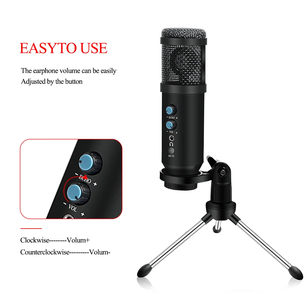 конденсаторный usb микрофон со