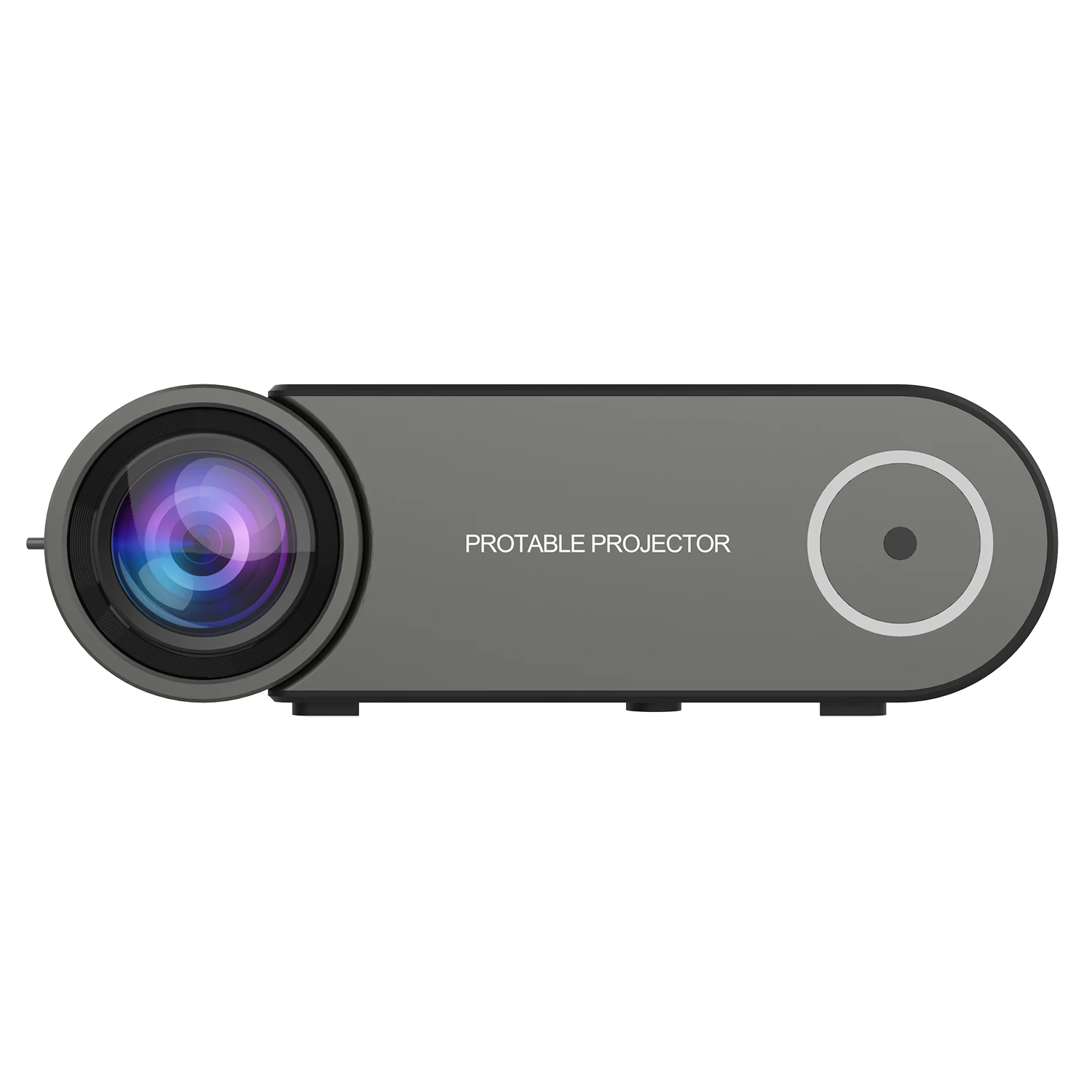EU plug 720P портативный светодиодный мини-проектор HD для 1080P беспроводной WiFi многоэкранный видеопроектор с инфракрасной функцией дистанционного управления - Цвет: EU plug