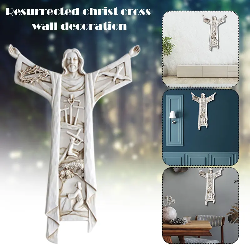 

Недавно возвышенный крест на стену «Христос» и «Тайная вечерняя стена», украшение на стену для дома, BN99