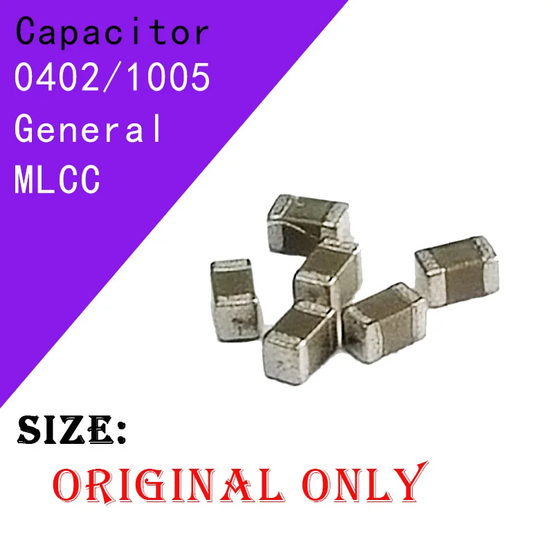 100 шт. 0402 150PF/180PF/220PF/330PF/470PF/680PF/820PF 151/181/221/331/471/561/681/821 50V X7R 10% |