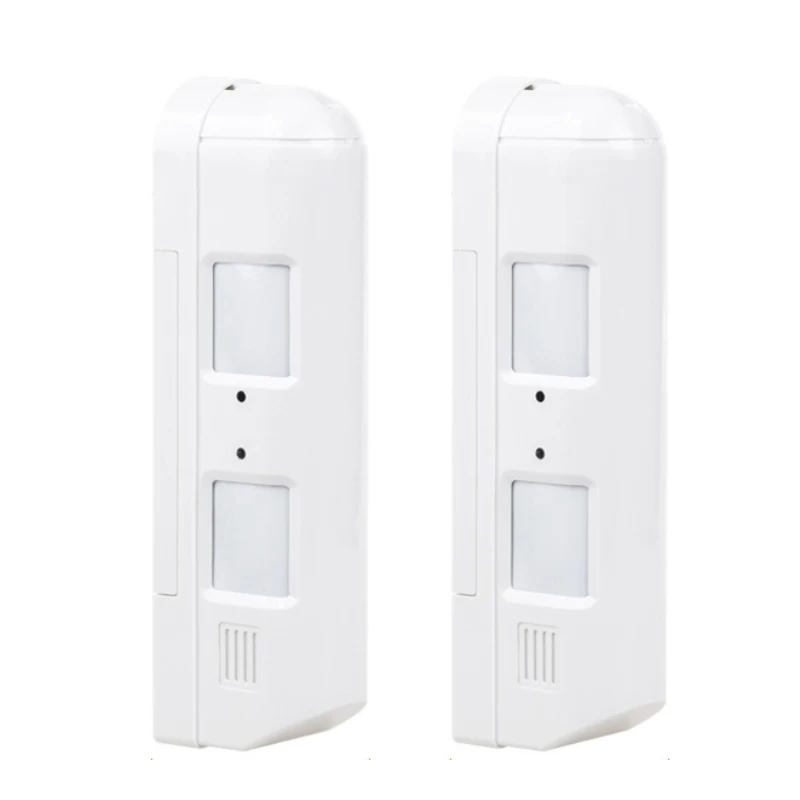 2pcs Wired Dual Curtain PIR Sensor Passive Infrared Motion Sensor Detector For All Wired Alarm System enlarge