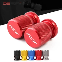 new motorcycle cnc aluminum accessories tire valve air port stem cover cap for yamaha yzf r7 yzf r7 yzfr7 2021 2022