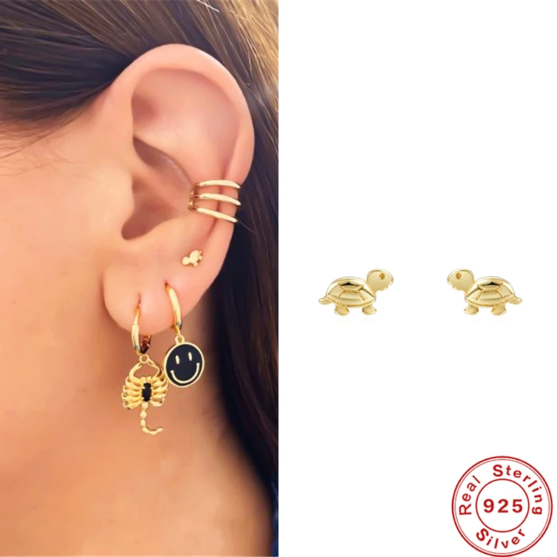 

Серьги-гвоздики женские из серебра 925 пробы с радужным цирконием, 2021