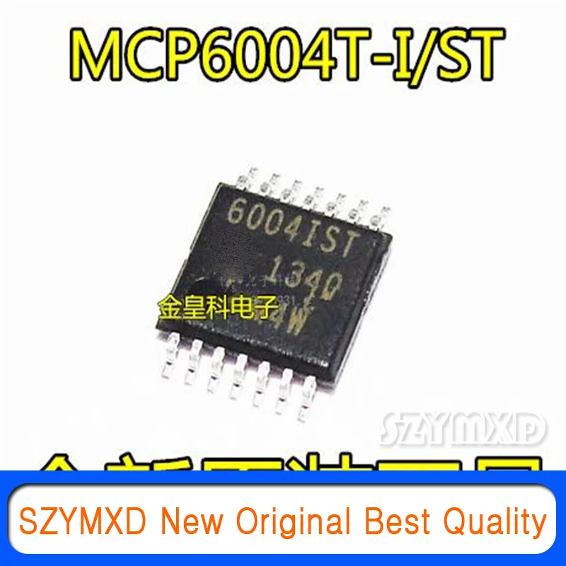 

10Pcs/Lot New Original MCP6004T-I/ST imported TSSOP-14 low power operational amplifier chip In Stock