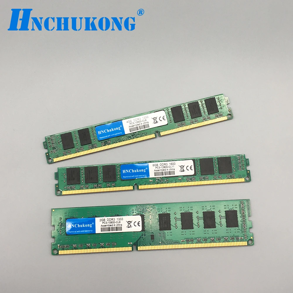 ОЗУ для ПК HNChukong DDR3 2 ГБ 4 8 1600 настольного компьютера|Оперативная память| |