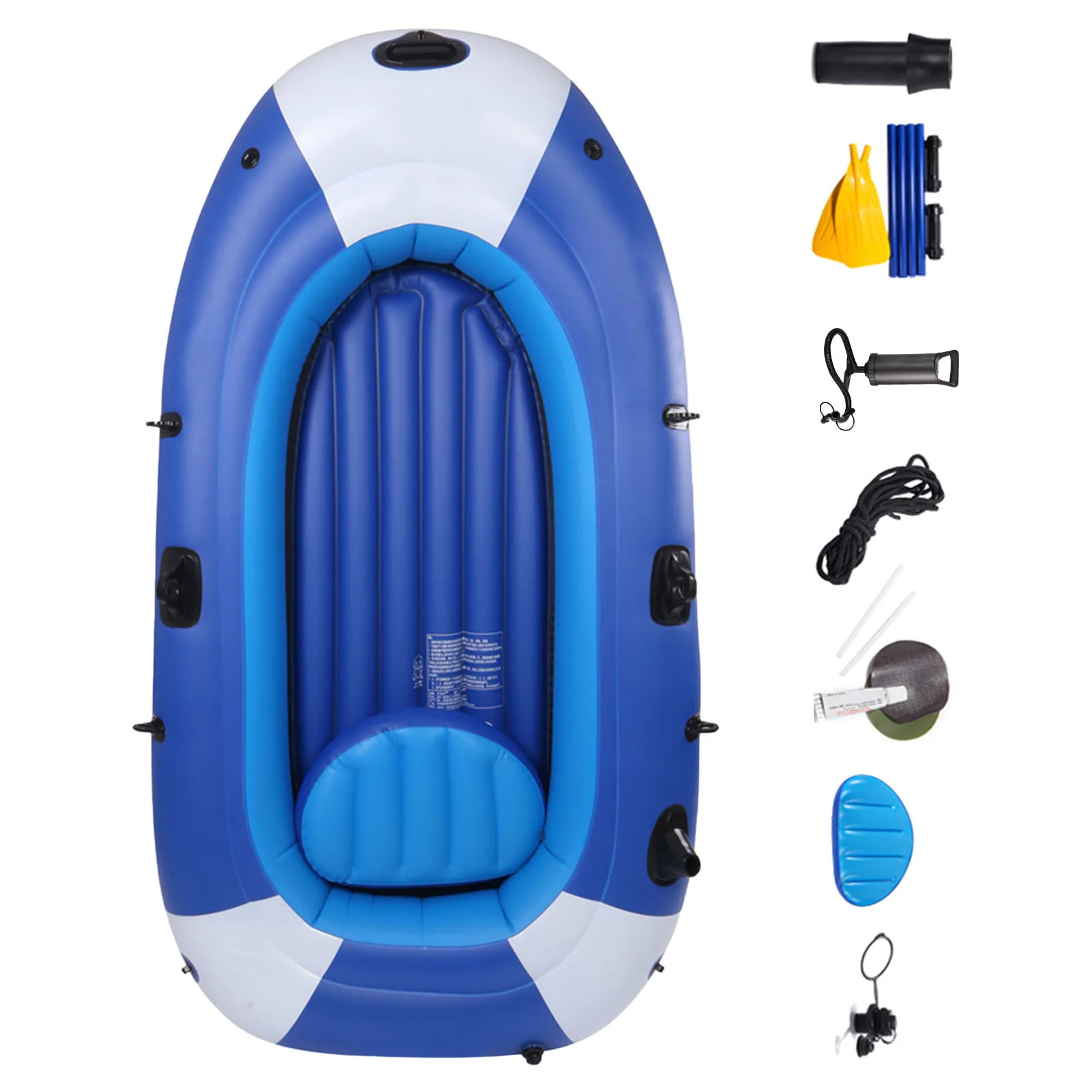 

Thickened Iatable Boat Foldable Rubber Boat 2/3/Person Kayak Fishing Boat Wear-Resistant Drifting Boat Boat Accessories