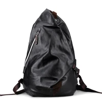casual mens brand design pu high end backpack long distance multi function large capacity high quality classic backpack