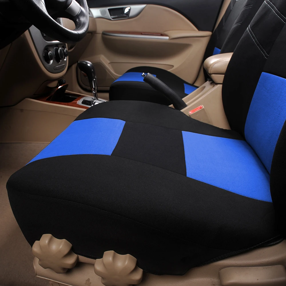 Universal Car Seat Cover Set Auto Covers for Ford Fiesta Mk4 Mk6 Mk7 2014 Focus 1 2 3 Mk1 Mk2 Mk3 2005 2006 2007 2009 2017 | Автомобили и