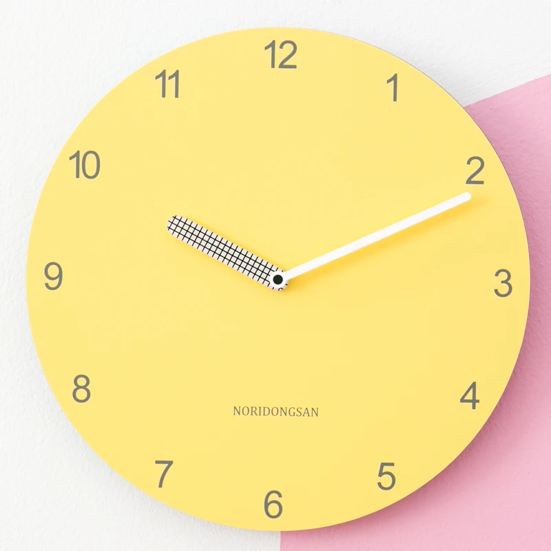 

Красочные милые настенные часы для детской комнаты современный дизайн креативные настенные часы в нордическом минималистическом стиле Reloj...
