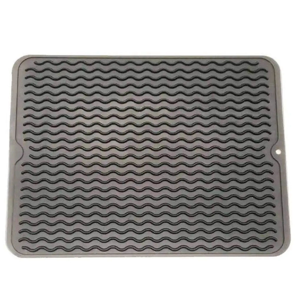 Multifunctional Silicone Drain Mat Drying Dishes Pad Heat Resistant Slip-proof Tray Set Massage Mats For Kitchen Dish | Дом и сад