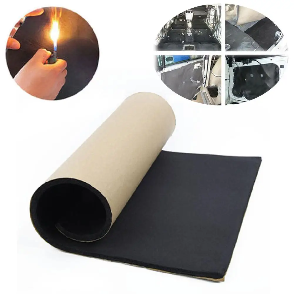 

5mm/8mm/10mm Thick Rubber Foam Car Auto Tailgate Sound Insulation Deadener Soundproof Mat Pad