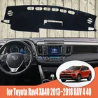 Коврик для приборной панели, коврик для приборной панели, защитный лист, коврик для Toyota Rav4 XA40 2013  2018 RAV 4 40, Стайлинг