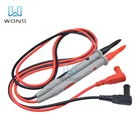 Цифровой мультиметр AC DC 1000 В 20A 10A, измерительные выводы, измерительные щупы, ручка в комплекте, универсальный кабель для мультиметра, тестовый наконечник провода