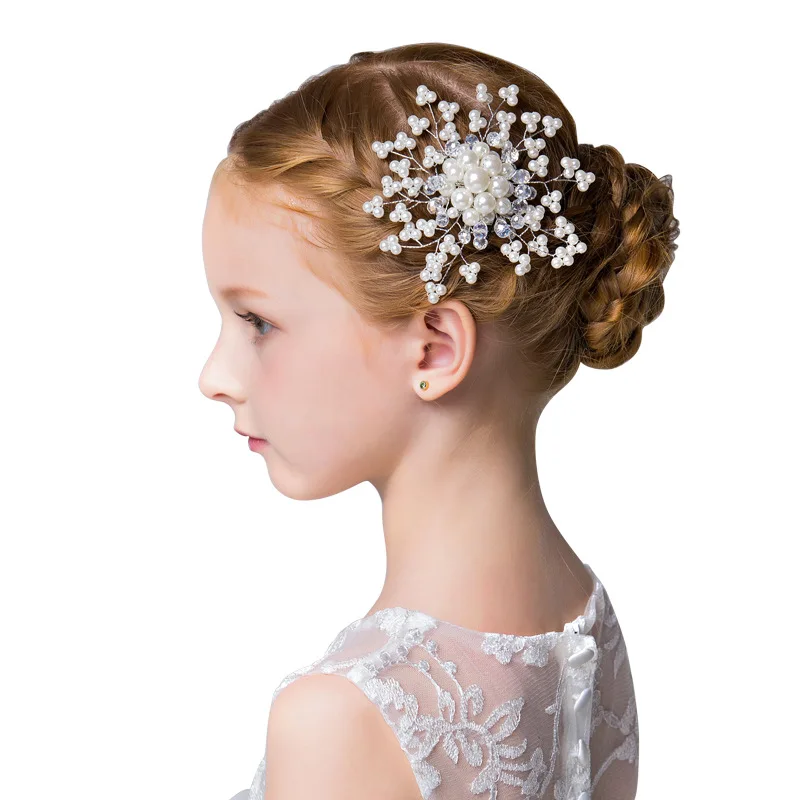 Детская тиара аксессуары для волос ободок принцессы девочек заколка в Корейском