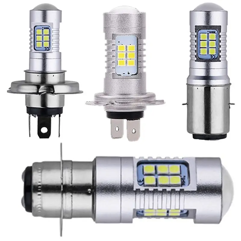 

Motorcycle 3030 21SMD Led Headlight Head Light Lamp Bulb 1200LM White 21W