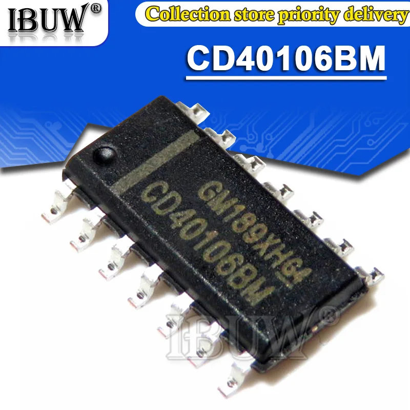 100 шт. CD40106BM SOP14 CD40106 SOP-14 SOP | Электронные компоненты и принадлежности