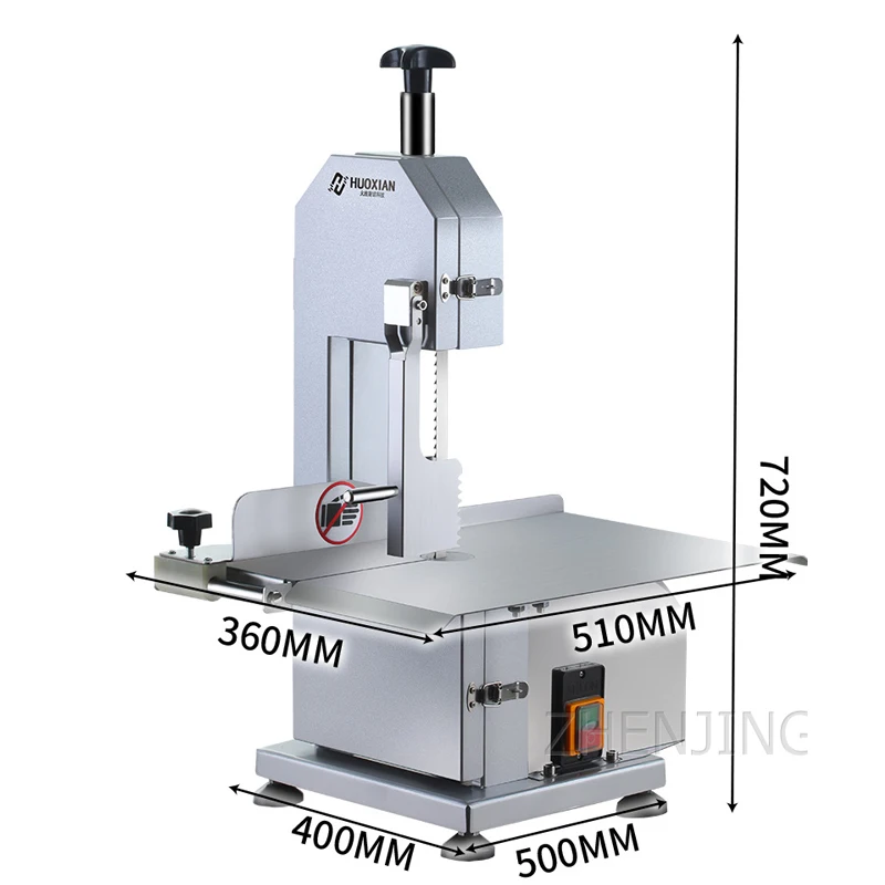 Автомат для резки Коммерческая пила из нержавеющей стали мясо свинины ребрышки