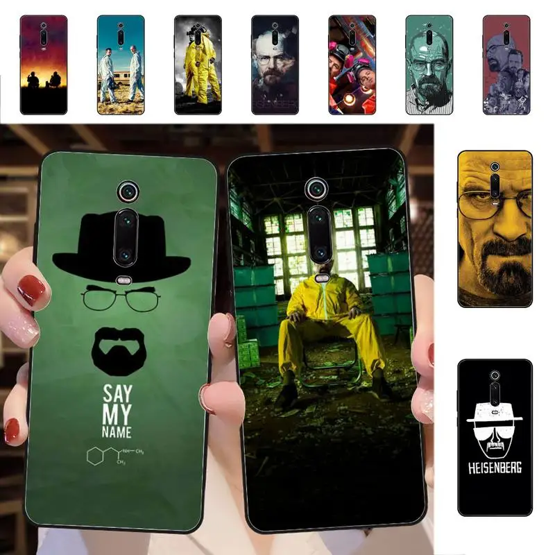 

YNDFCNB Breaking Bad Phone Case for Redmi 5 6 7 8 9 A 5plus K20 4X 6 cover