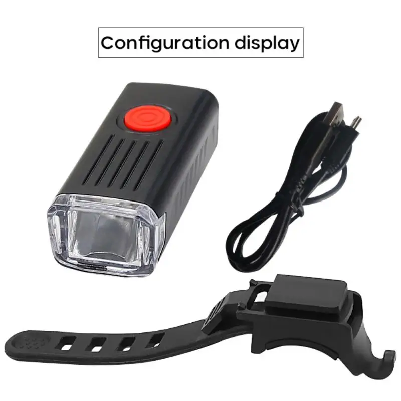 

Bike Light Set MTB Road Bicycle Front Light Set USB Rechargeable Rear Light LED Headlight Cycling FlashLight Bicycle Accessories