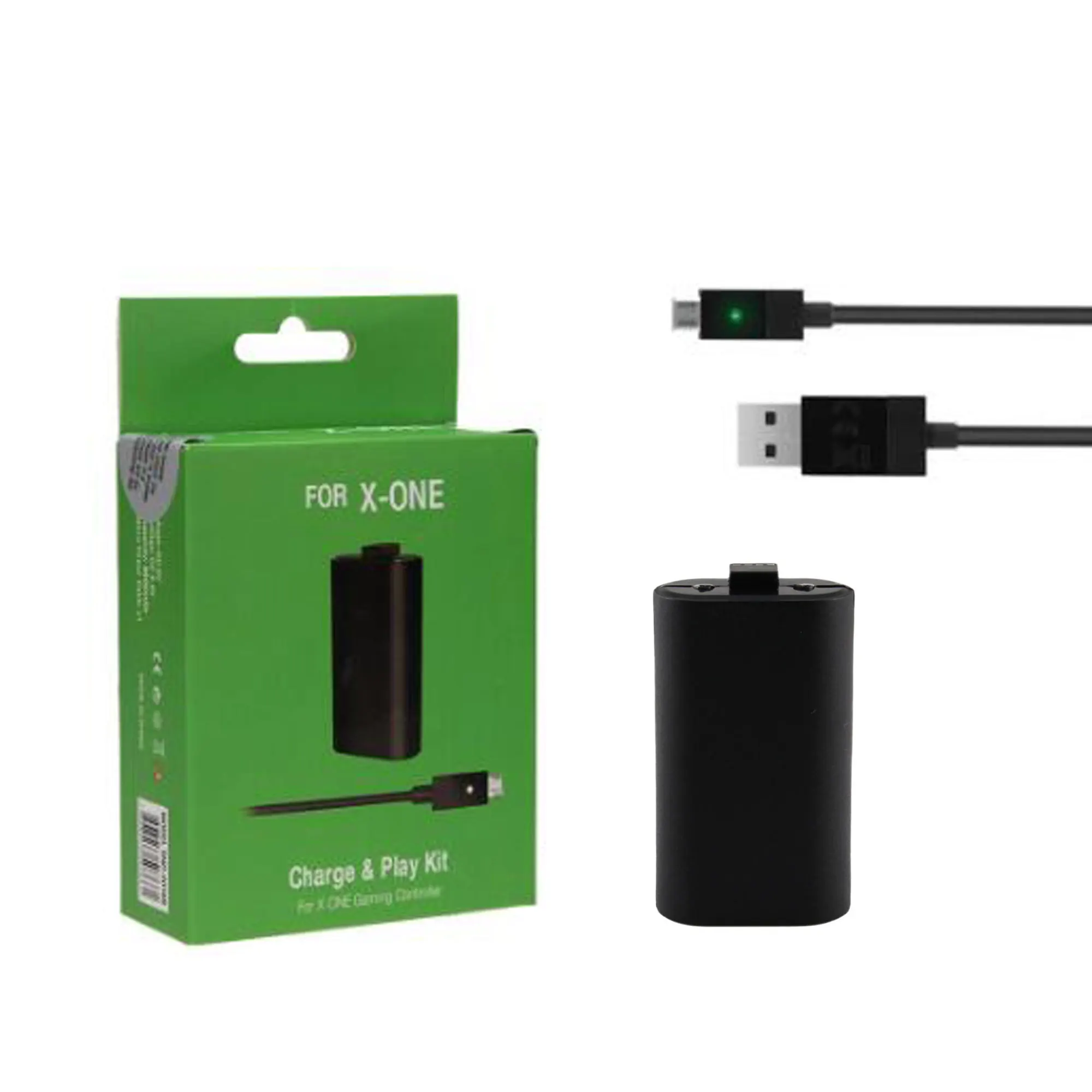 Charge Play Kit Зарядный игровой комплект для xbox One контроллер аккумуляторные батареи зарядный кабель зарядного устройства для xbox ONE S геймпад - Цвет: Charge Play Kit