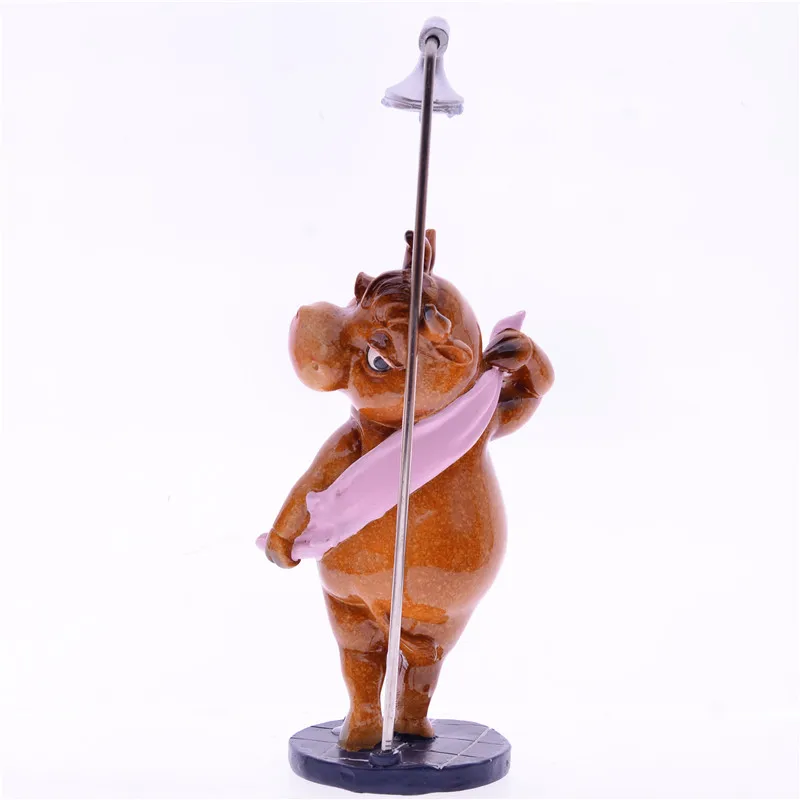 Милая кавайная фигурка быка из каучука для бега в душе со знаками Зодиака