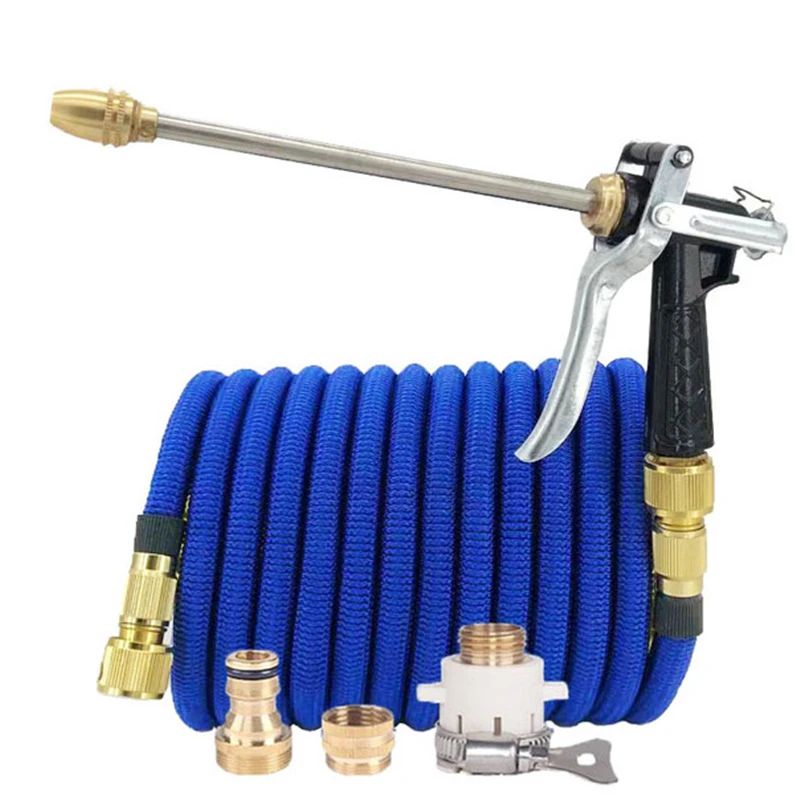 Шланг высокого давления телескопический Садовый шланг с распылителем 25 100