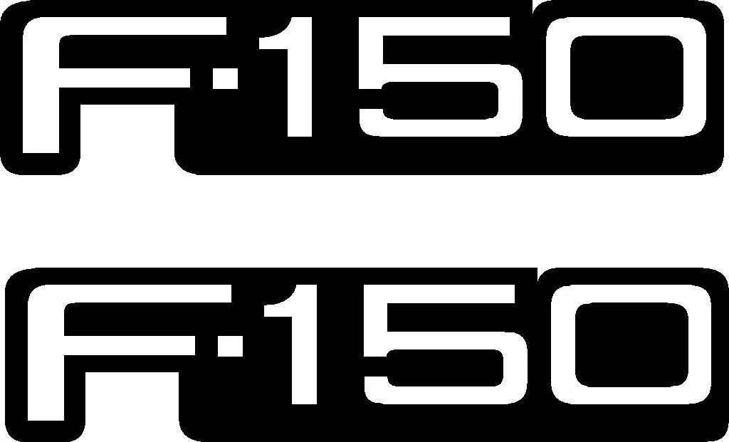 

Для (2 шт.) виниловых наклеек Ford F-150 с левой и правой стороны