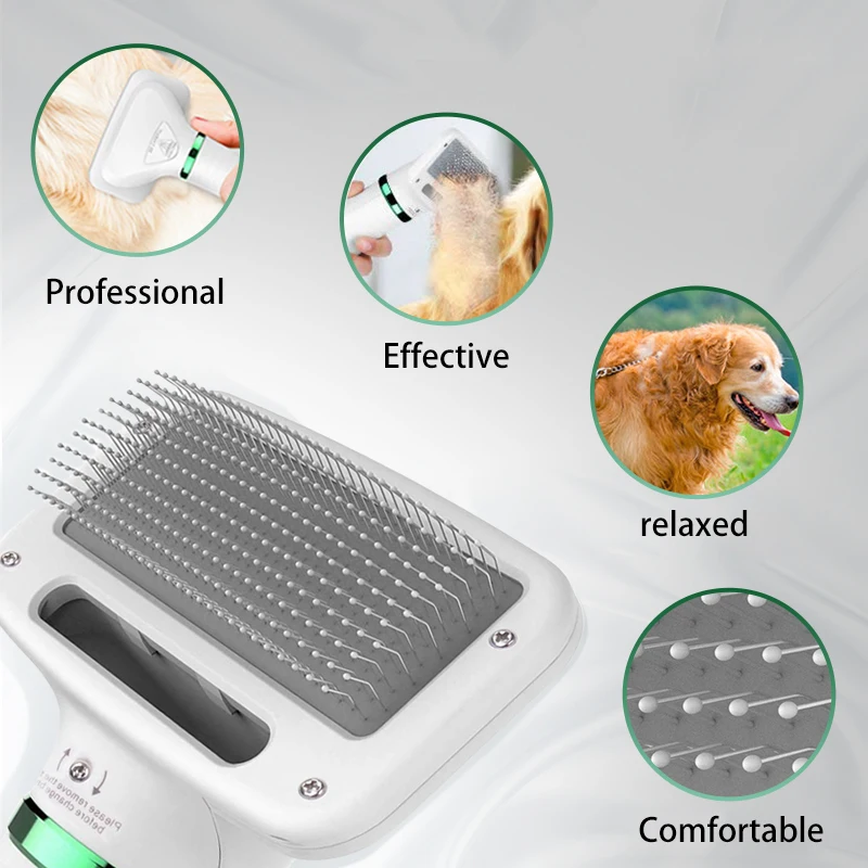 2 в 1 Портативный сушилка для собак собака фен волос и расческа щетка домашних