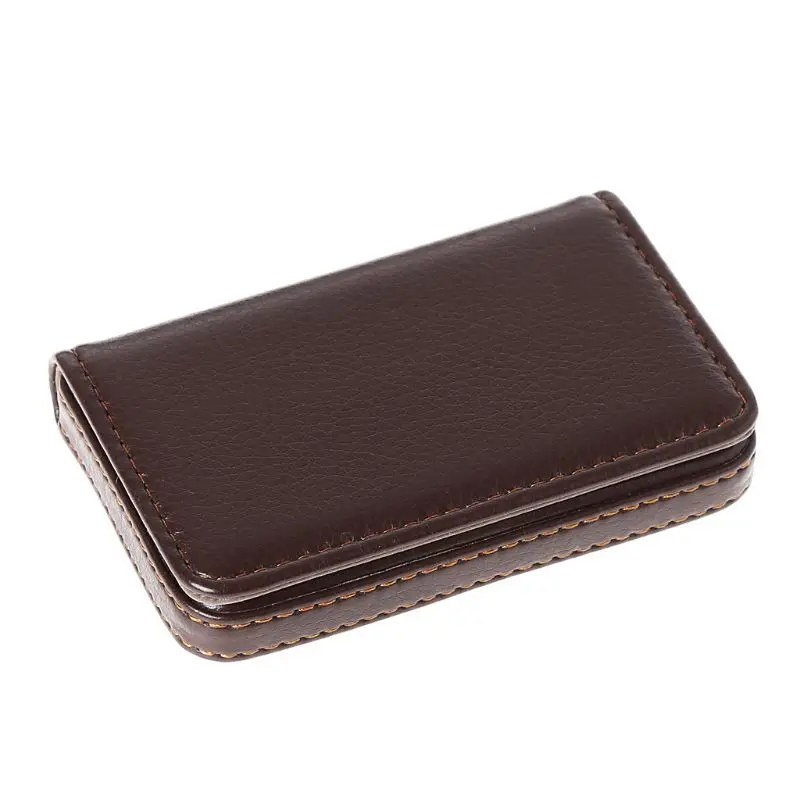 

Portable Business ID Credit Card Wallet Holder Pocket Leather Waterproof Case