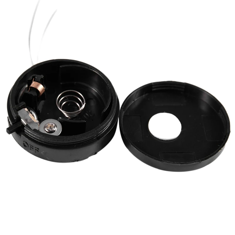 3 х черный провод свинца CR 2032 Кнопка батарея держатель чехол |