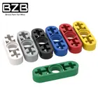 10 шт. BZB MOC 6632 1x3 со штативом с отверстием для рукоятки (тонкий), креативный строительный блок, модель для детей, сделай сам, высокотехнологичные кирпичные детали, игрушка в подарок