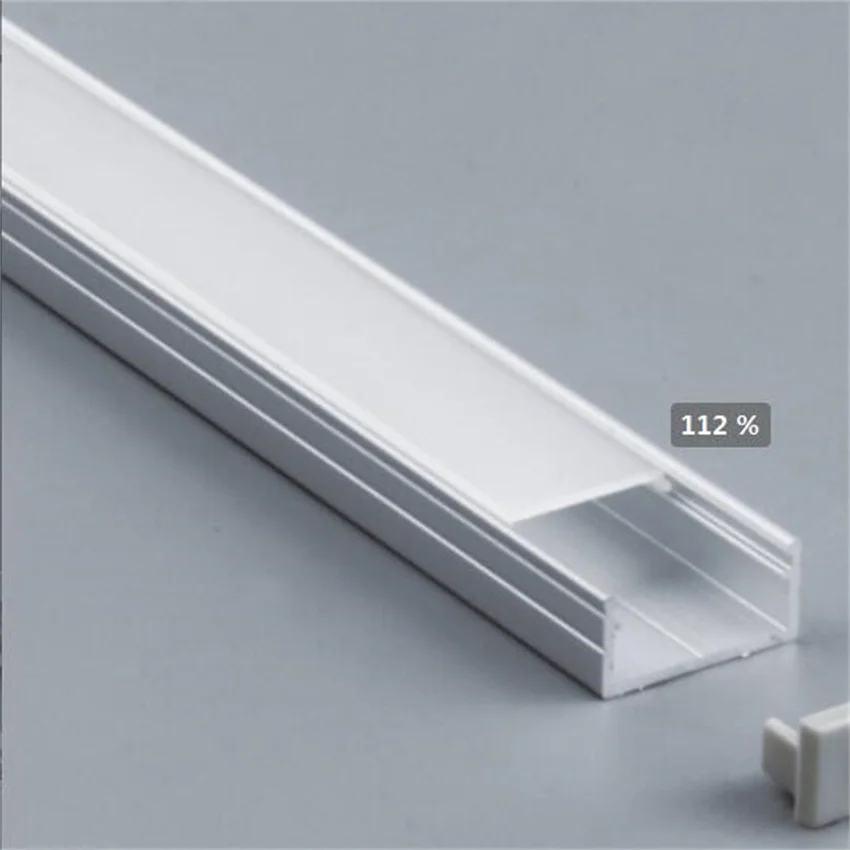 

Free Shipping Hot Sell 2m per piece led aluminum profile slim with clear or milky diffuse cover and Fittings