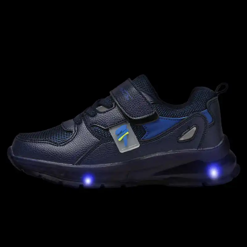 Детская обувь MMnun 2020 светящиеся кроссовки детские для девочек мальчиков размер