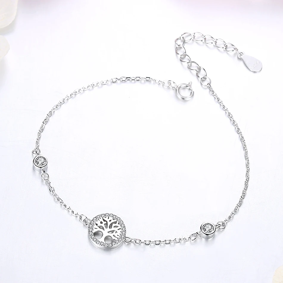 Осенняя новинка подлинный 100% Стерлинговое Серебро 925 пробы подвеска &quotДрево