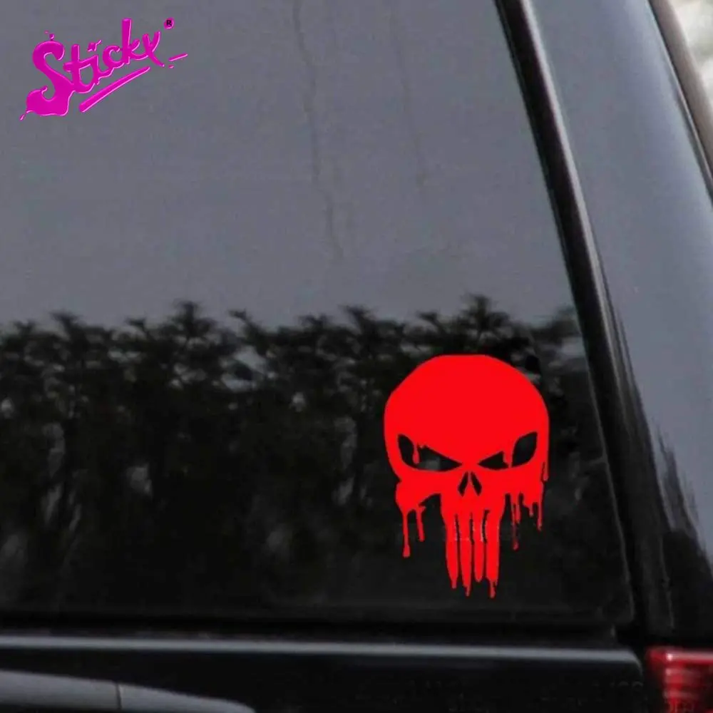 Виниловое виниловое прикольное привидение Райдер кровотечение череп