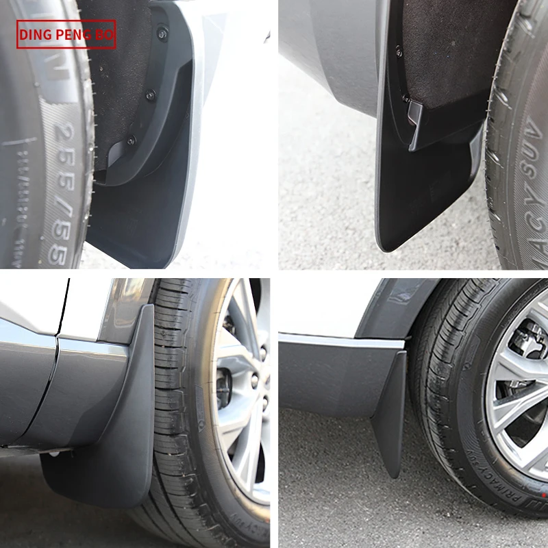 Комплект литых брызговиков брызговики передние и задние щитки от грязи