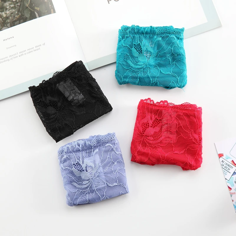 Декорированные бутонами из шелка новые женские хлопковые трусы для девочек с