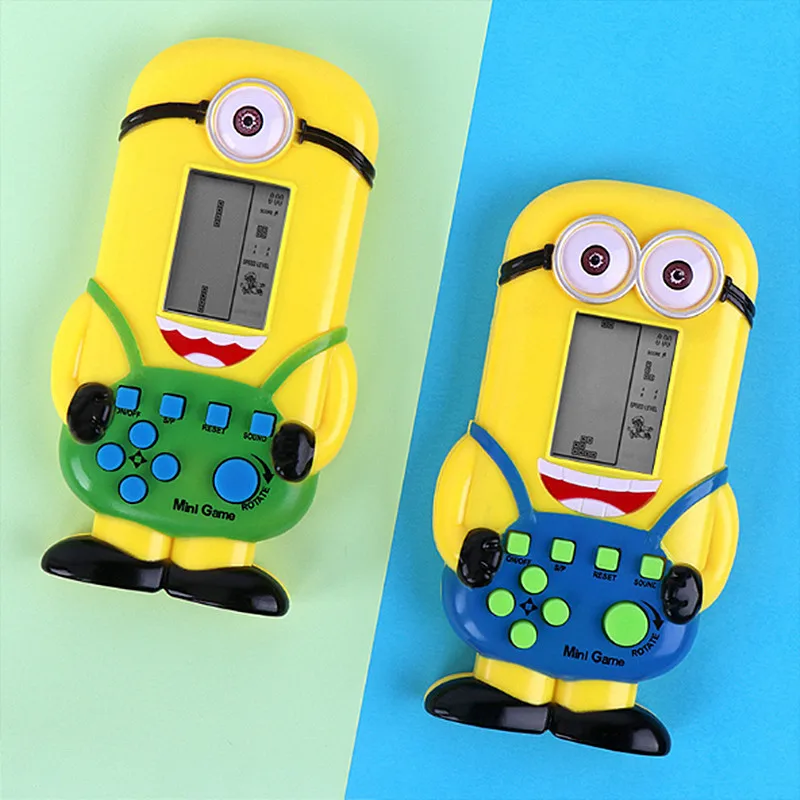 23 игры Встроенный игровой автомат мини портативная игровая консоль головоломка