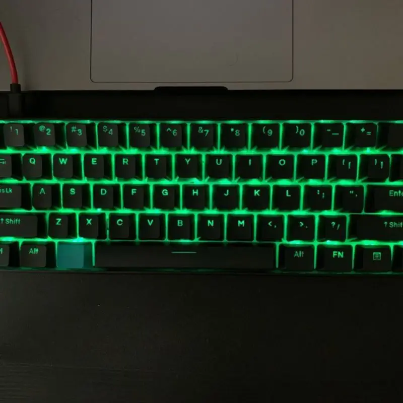 

60% Mechanical Keyboard Bluetooth 4.0 Type-C RGB 61 Keys Mechanical Gaming Keyboard Cherry Blue Red Sliver Switch