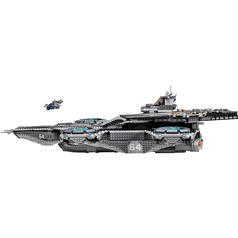 76042 Marvel Super Heroes SHIELD Carrier модель строительные блоки 2998 шт. Кирпичи подарок на день рождения мальчика Детские игрушки для детей