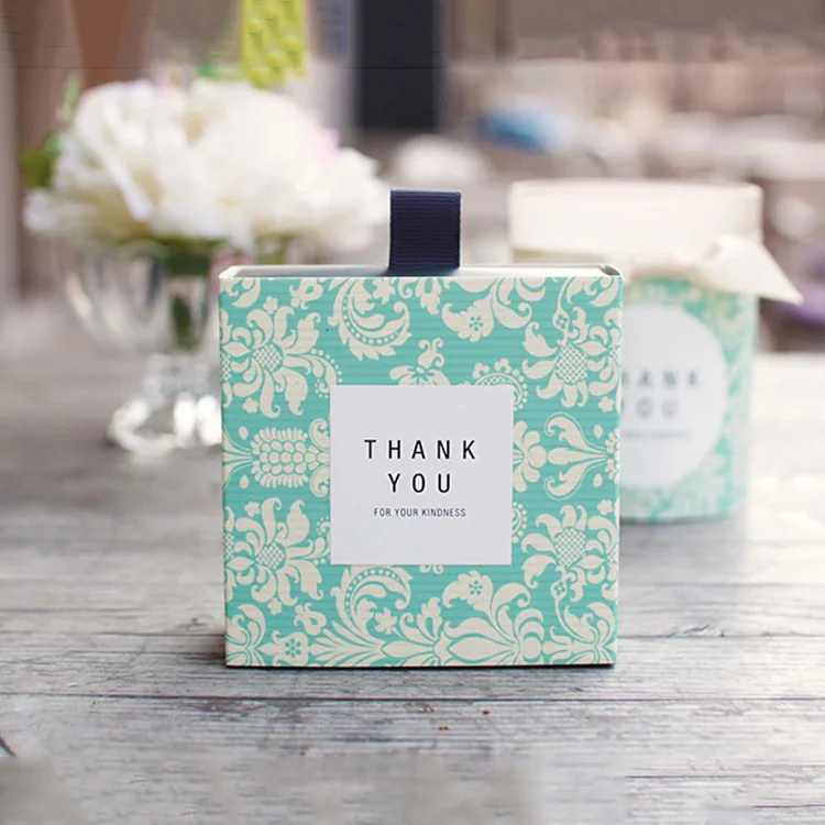 5 шт. коробки для мыла ручной работы вечерние подарочные конфет тортов