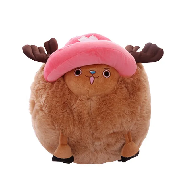 One Piece Tony Chopper Stuffed Plush Doll Soft PP Cotton Cute Pet Cushion Hand warmer Toys | Игрушки и хобби