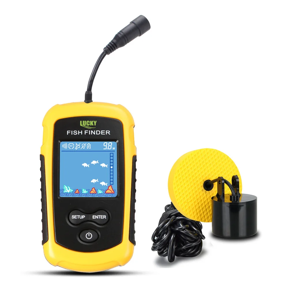 

Эхолот LUCKY FF1108-1 портативный для подледной рыбалки, 100 м