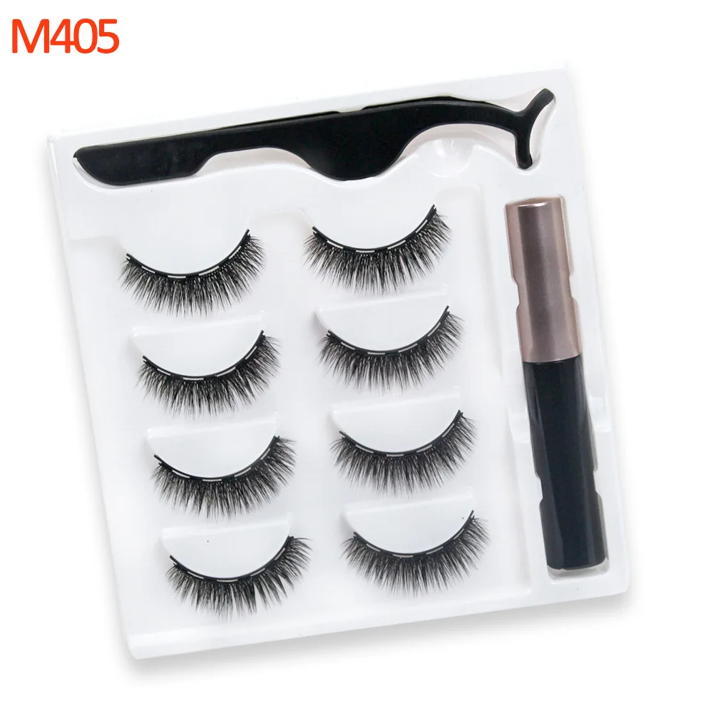 

Magnetic Eyelashes 3D Mink Eyelashes Magnetic Eyeliner Magnetic Lashes Short False Lashes Lasting Handmade Eyelash Makeup Tool