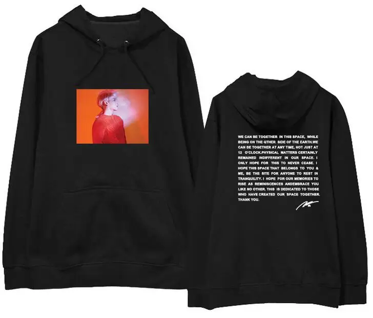 Новый Shinee Kpop толстовки пуловер флисовая толстовка унисекс Свободная Толстовка