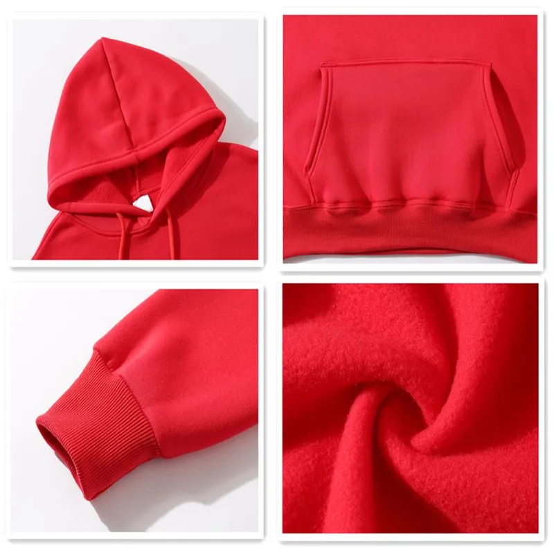 Женский бархатный пуловер с принтом толстая свободная толстовка капюшоном