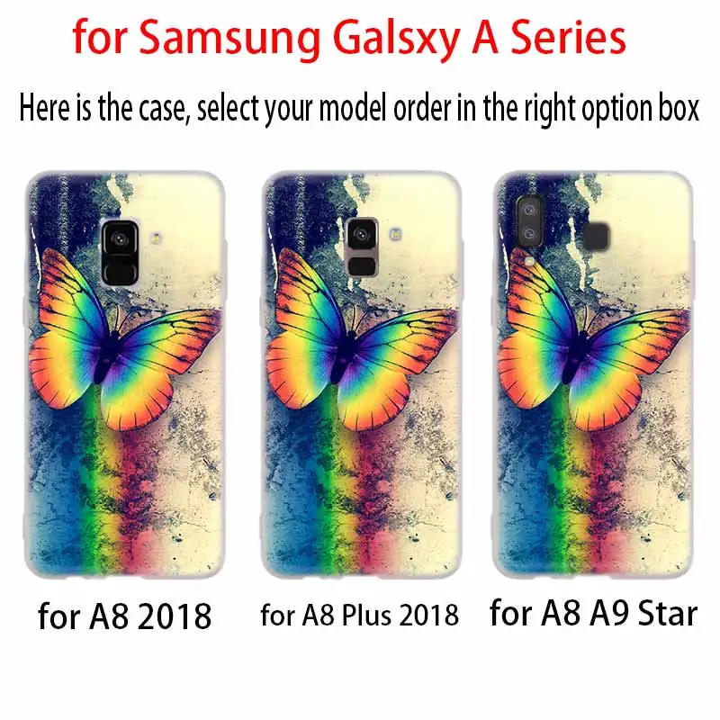 Силиконовый чехол для Samsung A50 A70 A80 A30 A40 A90 A6 A8 A9 A7 A5 A3 Plus 2018 2017 2016|Бамперы| |