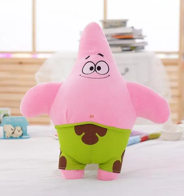 patrick 40-100 см гигантская милая детская игрушка Губка Боб Патрик звезда Плюшевые игрушки мультфильм мягкие животные Подушка Аниме кукла для детей подарок на день рождения - Цвет: patrick